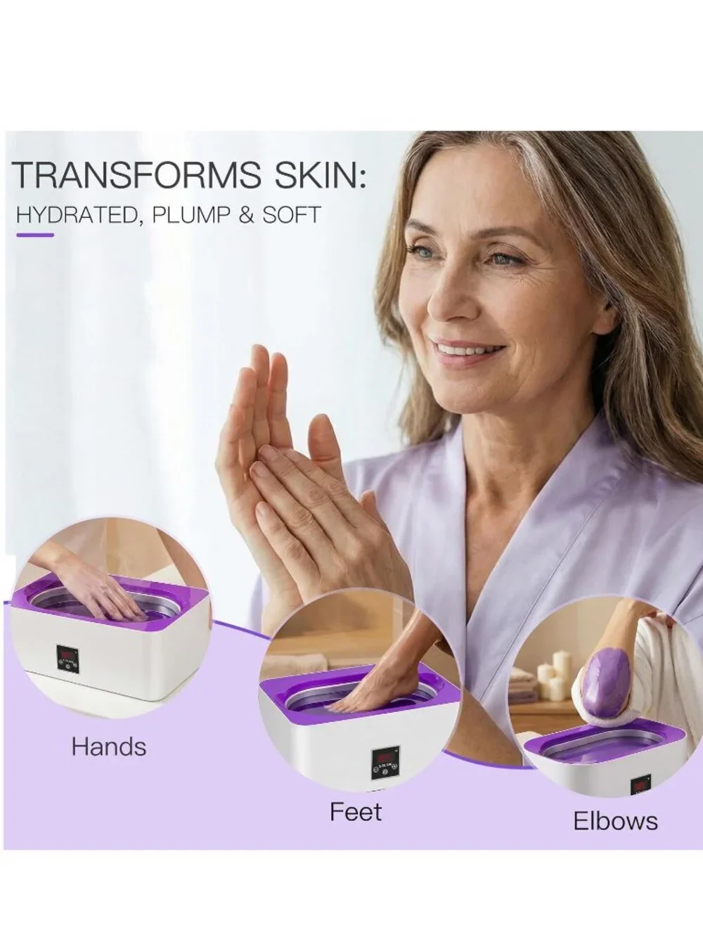 NEW Professional Large Capacity Paraffin Wax Warmer Hand Foot Hot Full Kit Set